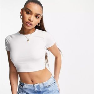ASOS Design- Fitted Crop Tee